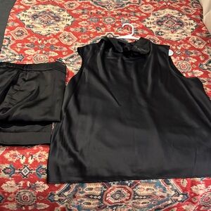 The Limited Black Sleeveless Pantsuit